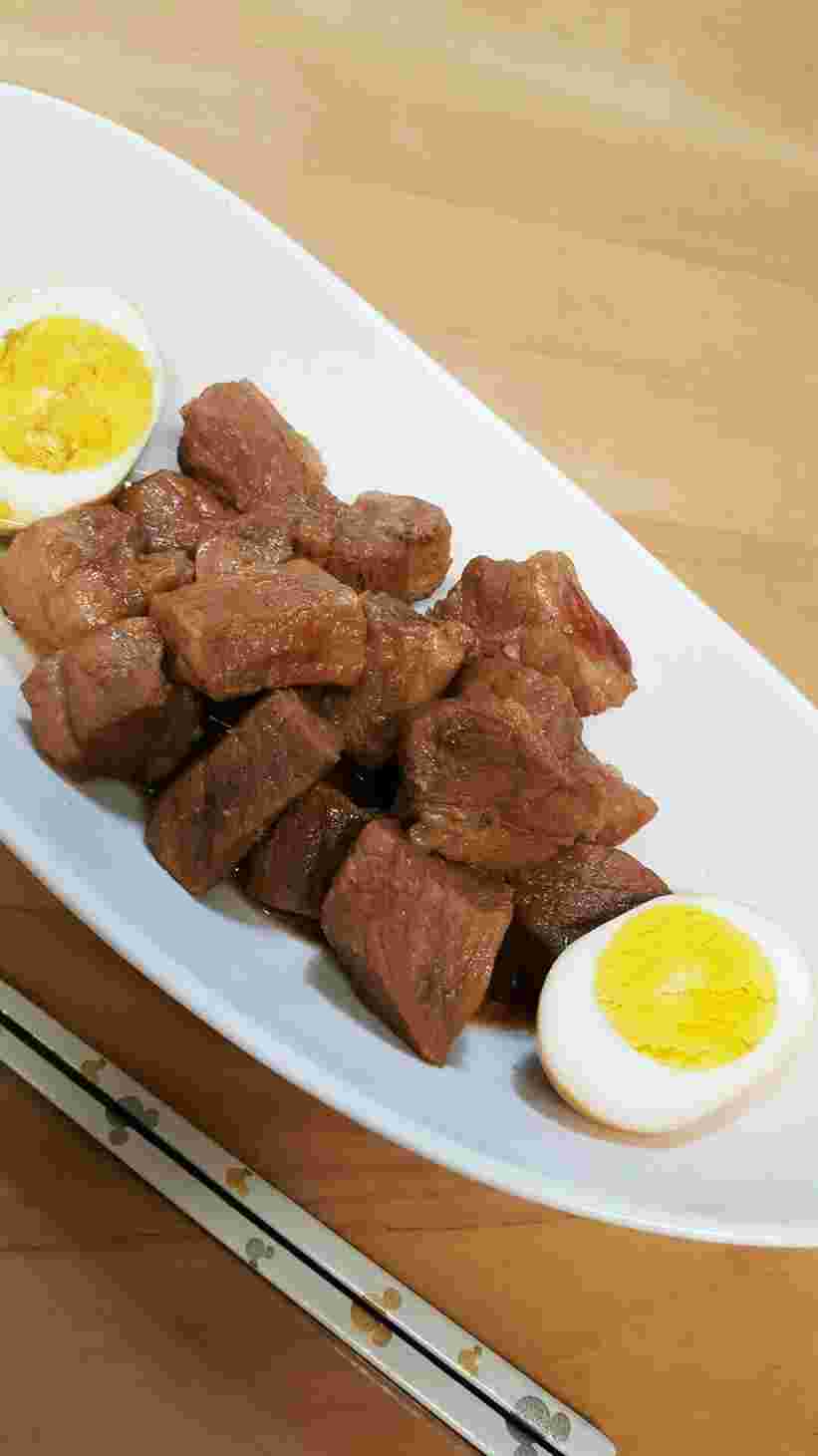 豚肩ロースブロックのさっぱりお酢煮