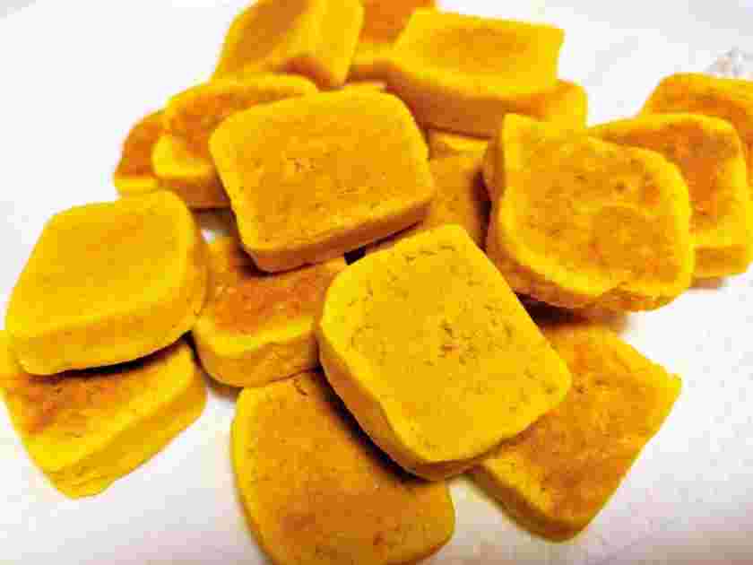 米粉で作った南瓜クッキーのお菓子