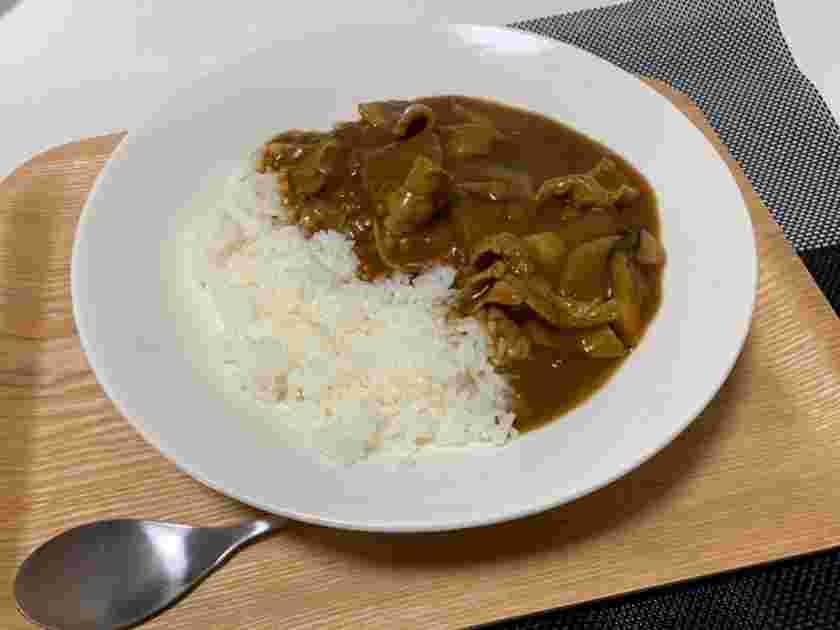 豚バラと大根の和風カレー