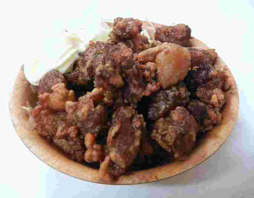 しし肉のから揚げカレー風味