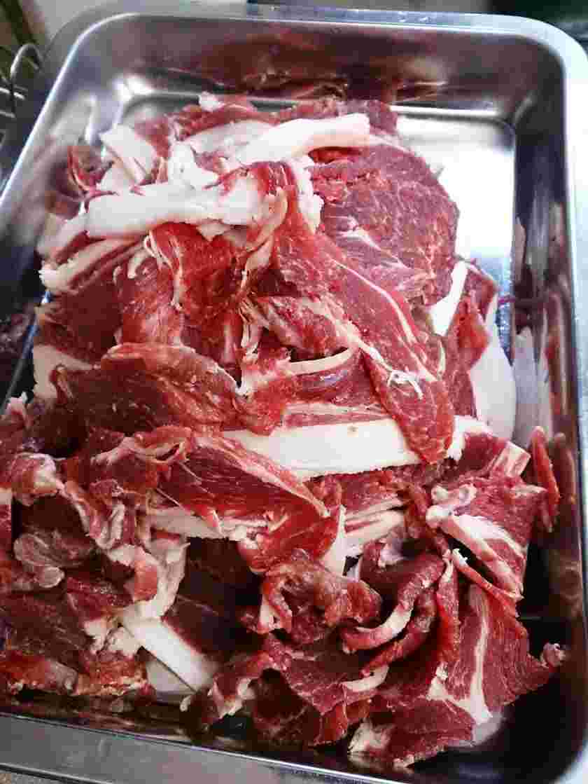 しし肉の焼肉