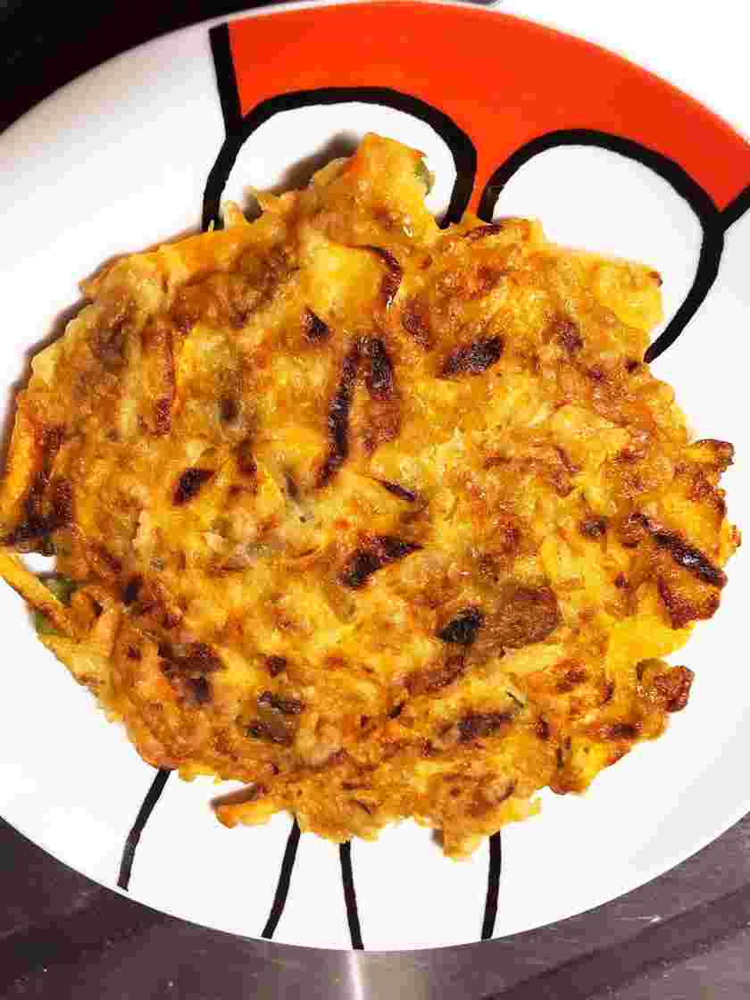 粉ものを使ったお好み焼きチヂミ