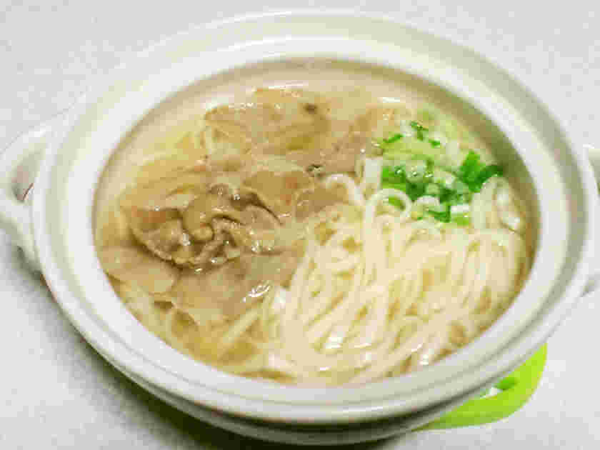 白だしで作る簡単沖縄そば