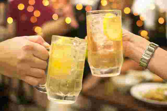 ジンジャーハイボールで乾杯