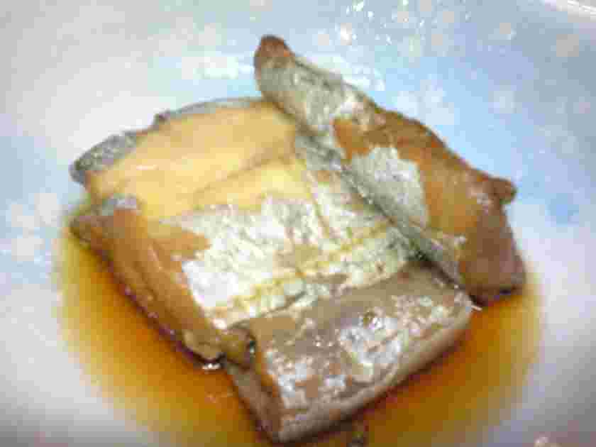 太刀魚の煮付け