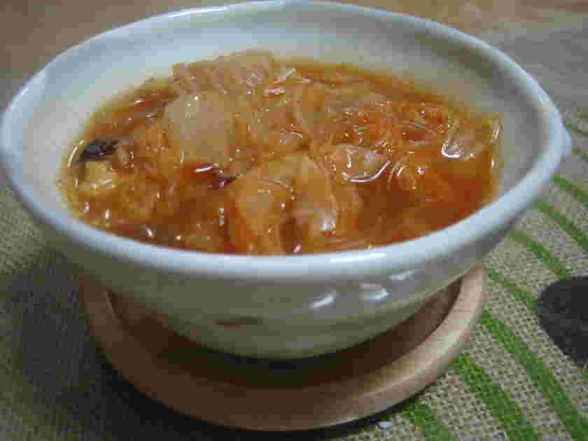 春雨で作るキムチラーメン風