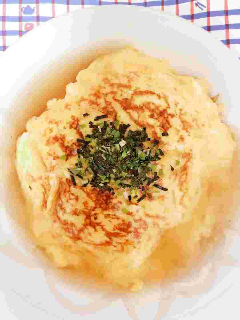 カニのあんかけスープチャーハン