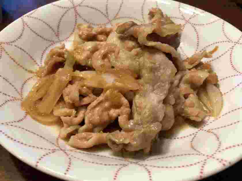 肉を柔らかくする方法で作った豚の生姜焼き