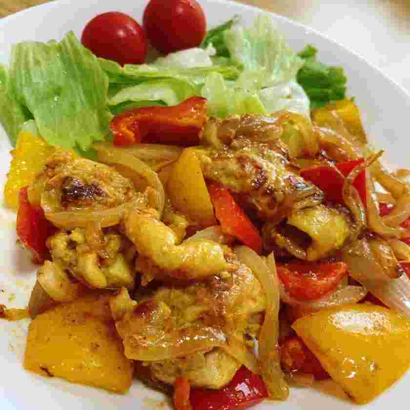 肉を柔らかくする方法で作ったタンドリーチキン