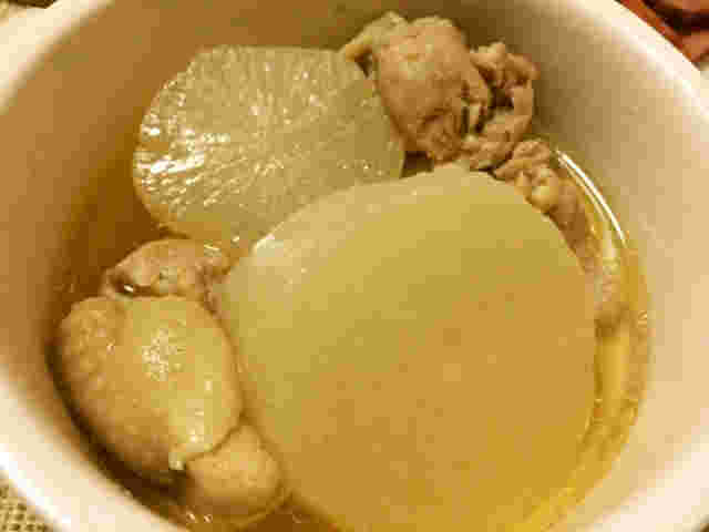 おつまみにおすすめの鶏大根