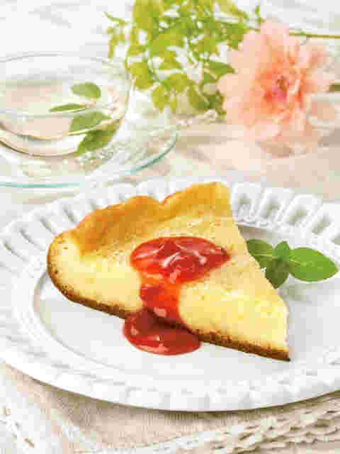 フライパンで作るホットケーキミックスを使った簡単チーズケーキ