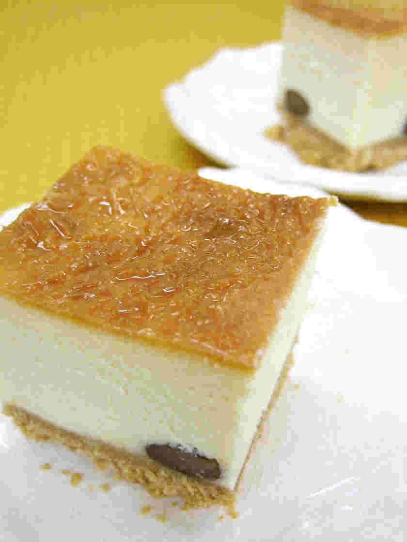 豆腐アレンジ料理のチーズケーキ