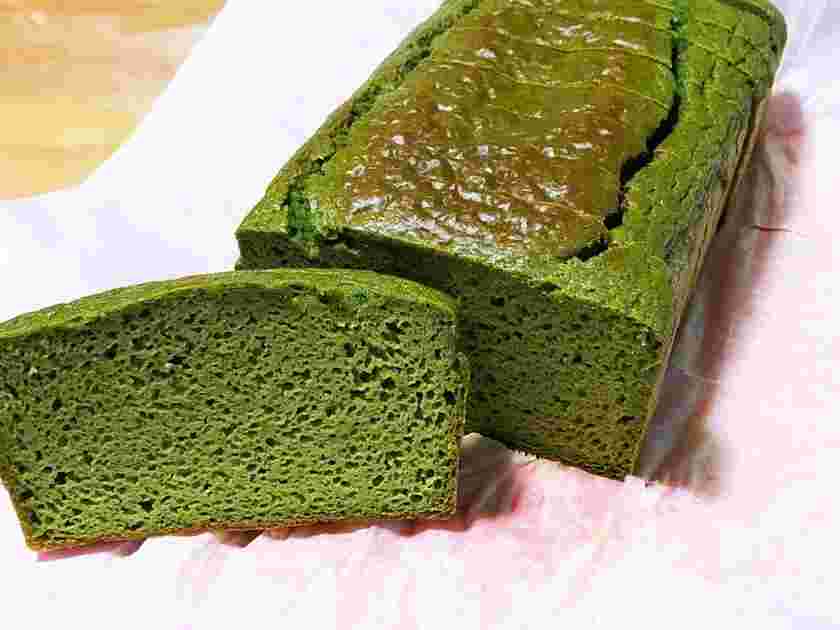おからパウダーの抹茶パウンドケーキ