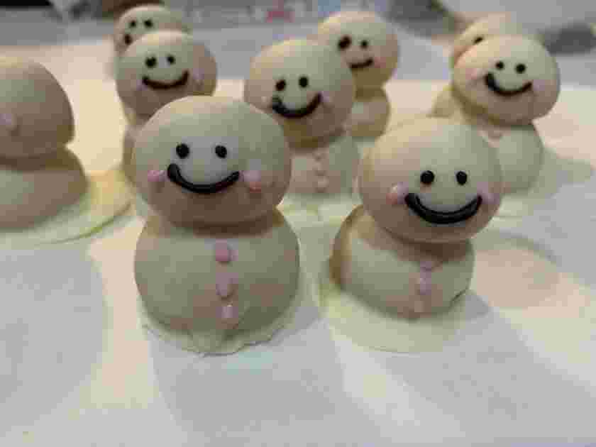 ホワイトデーにおすすめの可愛い雪だるまクッキー