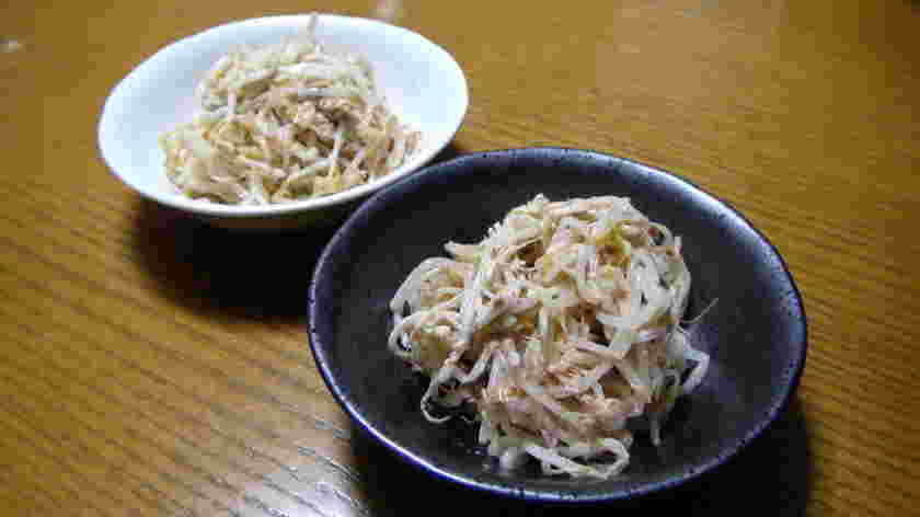 もやしだけサラダ