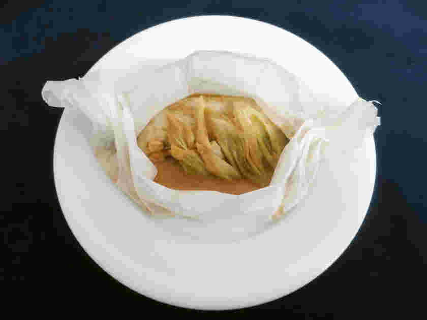 赤カレイとネギの味噌蒸し