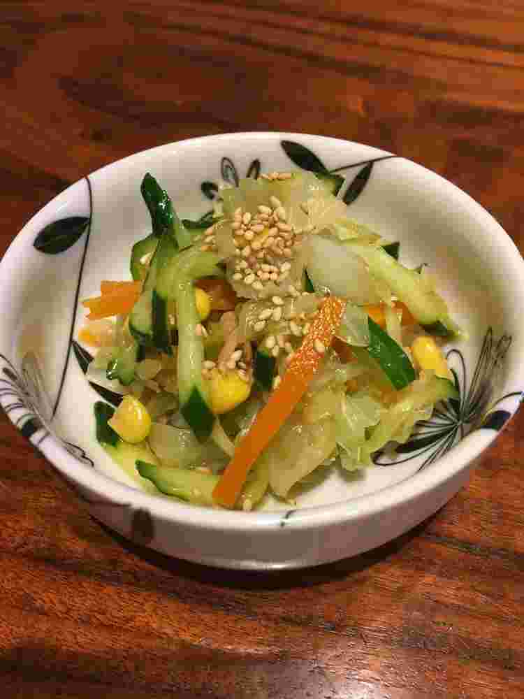 ツナのレモン風味サラダ