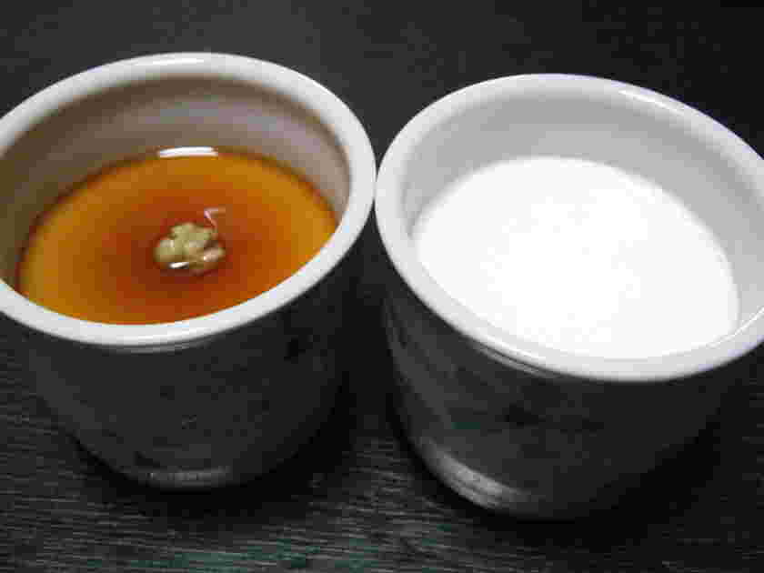 余った卵白を使った白い茶碗蒸し