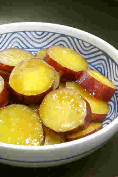もう一品に使えるさつまいもの甘露煮