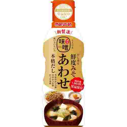 マルサンのだし入り味噌 だし香る 鮮度みそ あわせ