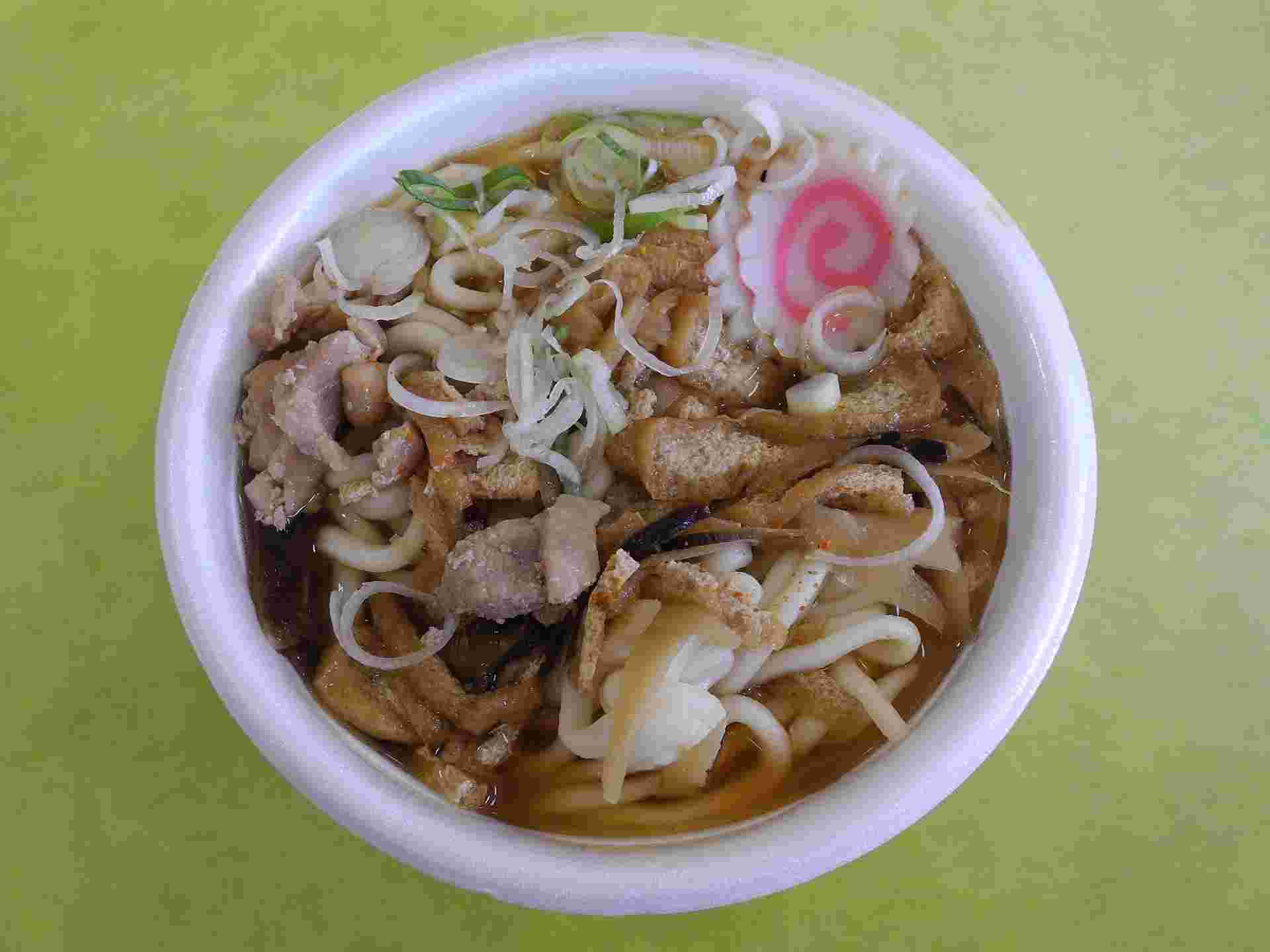 コンビニ商品の胃に優しい温うどん