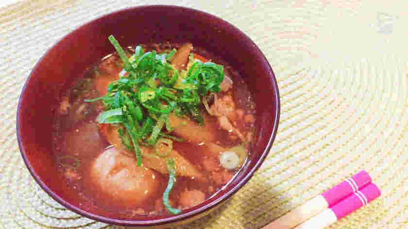 ピーマンの肉詰めに合う汁物