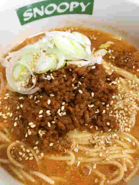 マルタイ棒ラーメンを使った旨辛担々麺