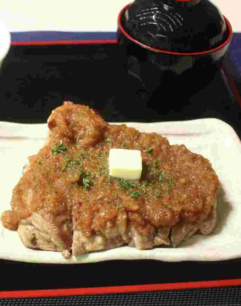 シャリアピンソースのトンテキ