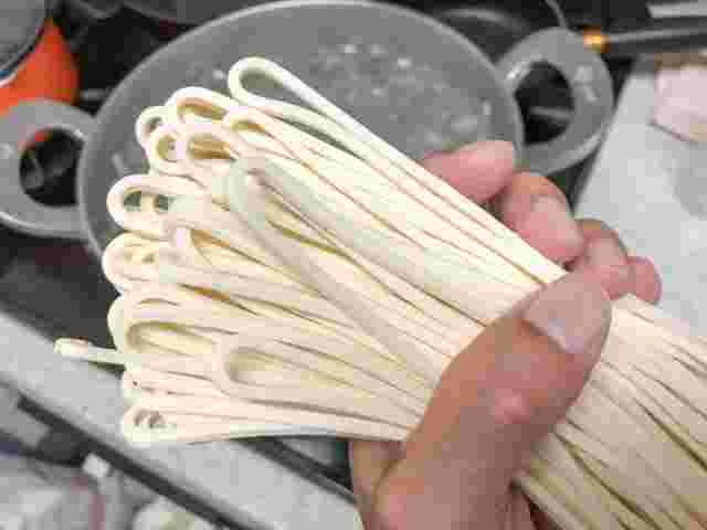 一人前の半生うどん