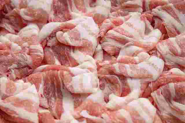生の豚肉