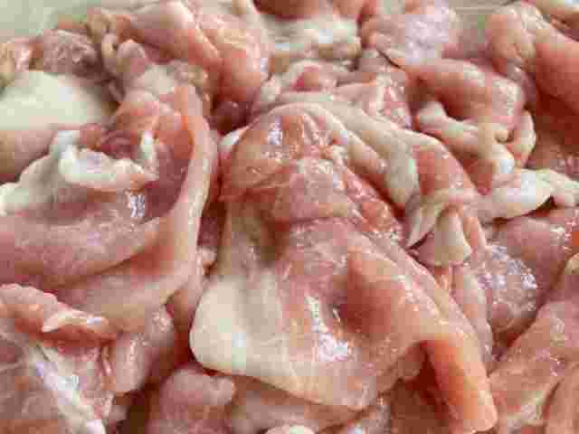 生の豚肉