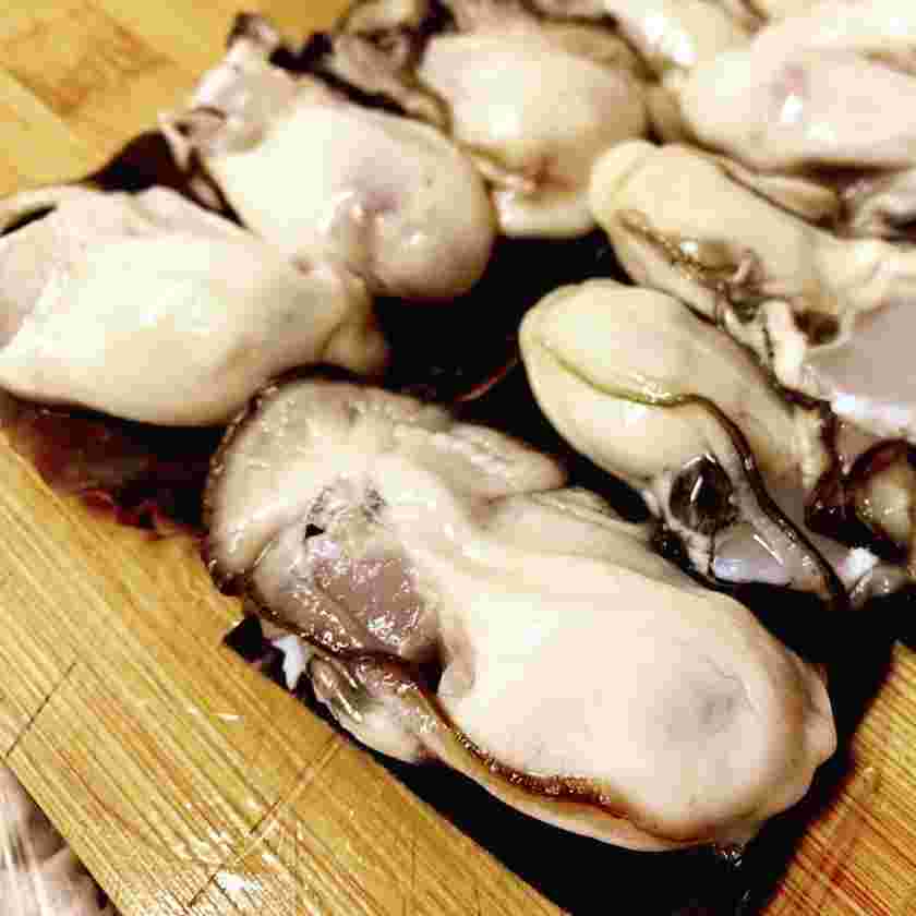 生牡蠣の昆布締め