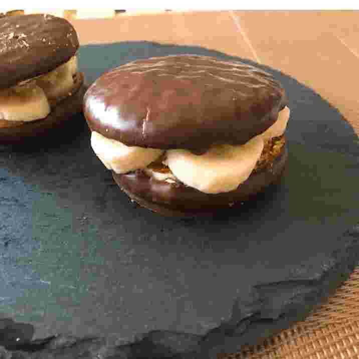バナナチョコパイ