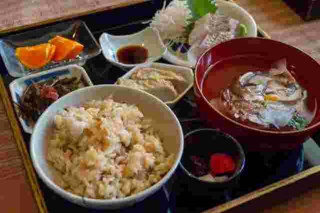 鯛めしの定食