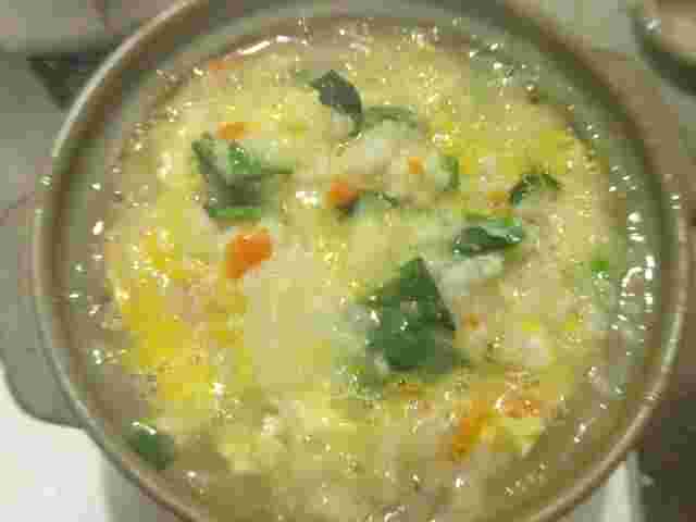 鍋料理の残り汁で作った雑炊