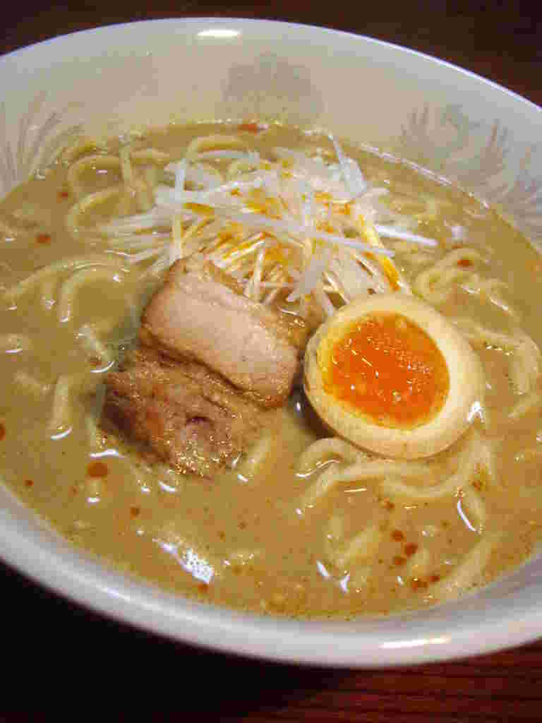 角煮の煮汁を使った和風担々麺