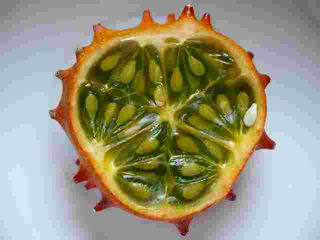 珍しい野菜のキワーノ