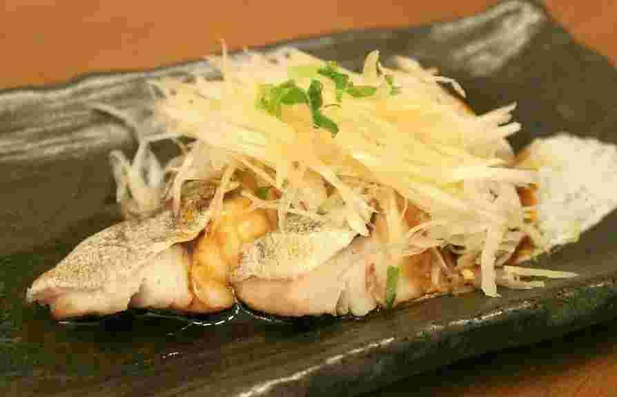 ざるラーメンの献立に合うタラの中華蒸し