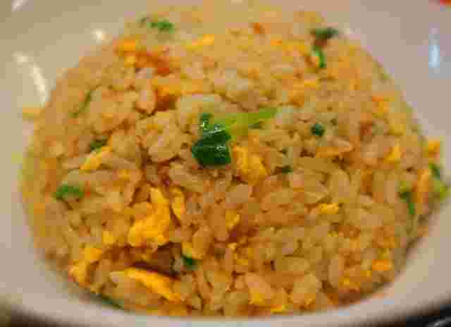 葱が入った冷凍チャーハン