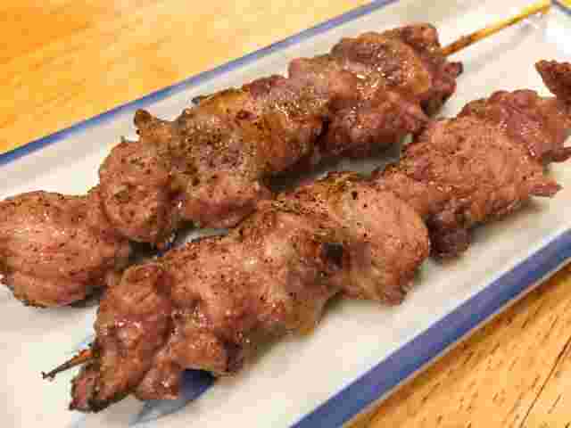 焼き鳥屋のメニューにあるカシラ
