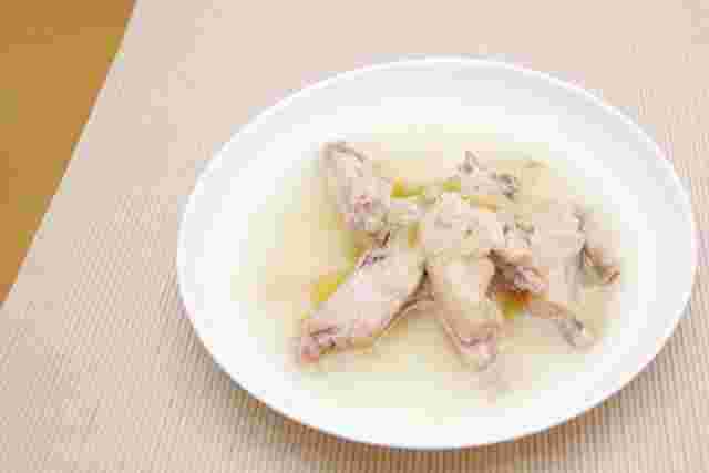 手羽中のスープ