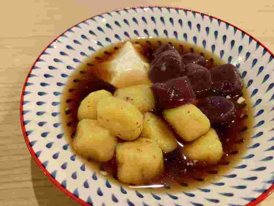 冷凍スイートポテトを使ったさつまいも団子
