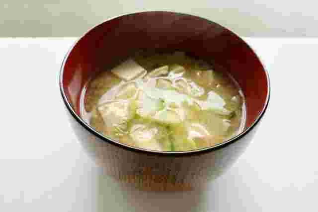 大根と豆腐の味噌汁