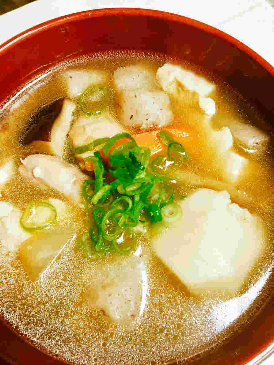 カレーに合うスープの具沢山けんちん汁