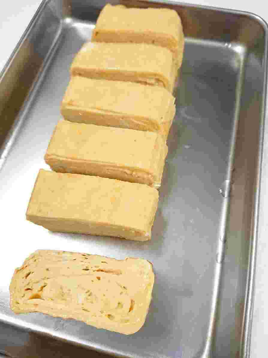 前日に作り置きしておける卵焼き