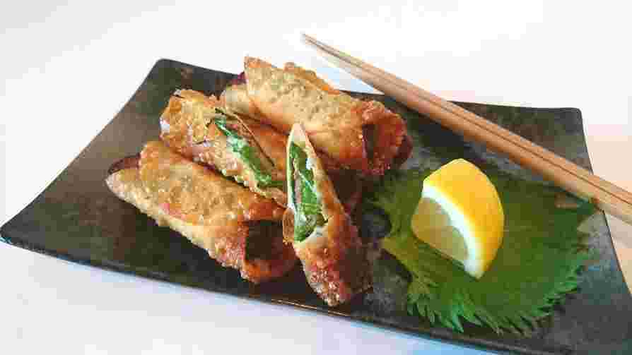 ミートローフの大葉揚げ